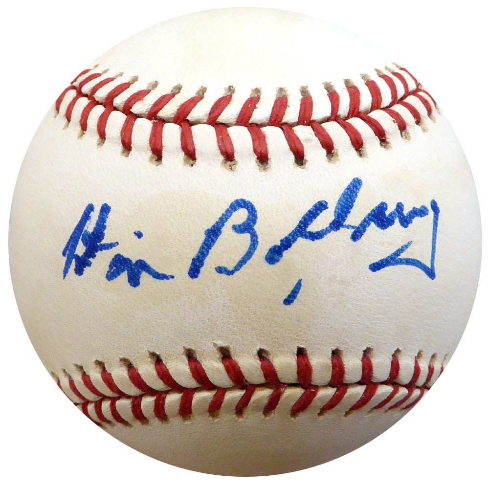 Don Bollweg Signed AL Baseball Yankees, St. Louis Cardinals Beckett