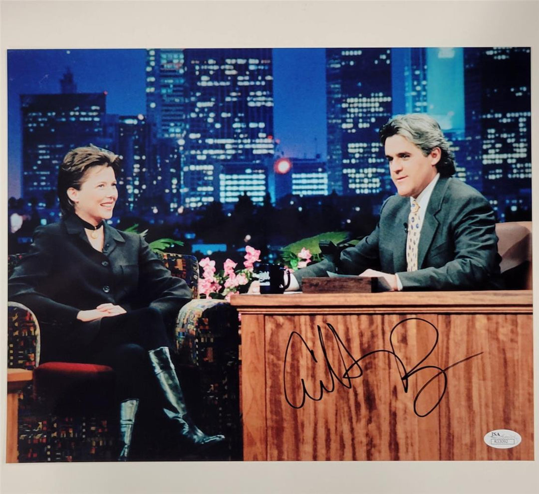Annette Bening signed 11x14 photo poster autograph ~ JSA sticker