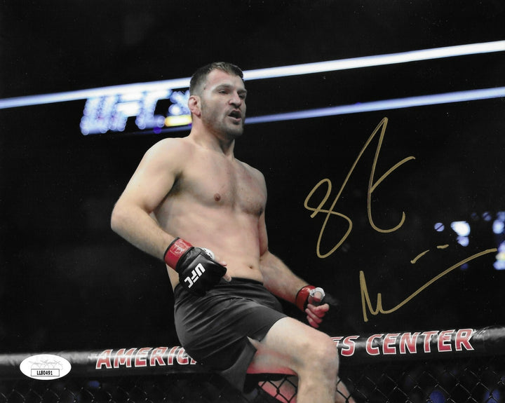 Stipe Miocic Autographed 8x10 Signed Photo JSA COA UFC MMA Heavyweight Champion