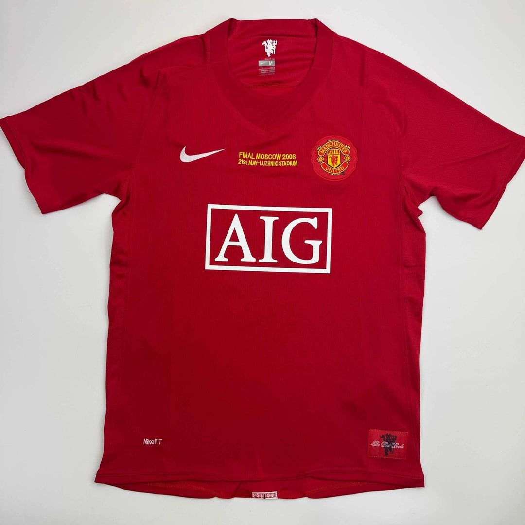 Autographed/Signed Ryan Giggs Manchester United Red Jersey Beckett BAS COA