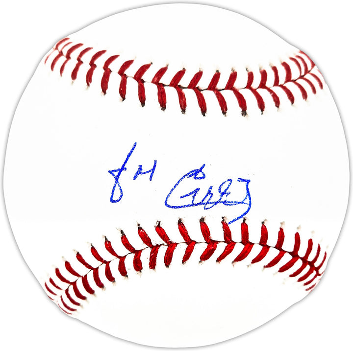 Jose Cardenal Signed Official MLB Baseball New York Yankees Beckett BAS Witness