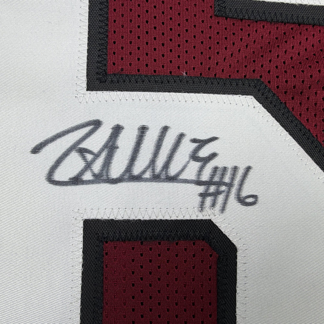 Autographed/Signed LaNorris Sellers South Carolina Maroon College Jersey JSA COA