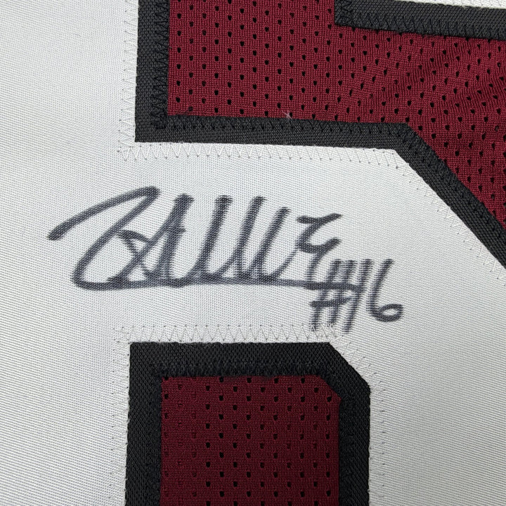 Autographed/Signed LaNorris Sellers South Carolina Maroon College Jersey JSA COA
