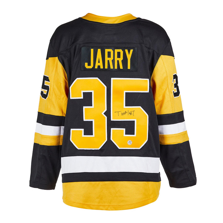 Tristan Jarry Autographed Pittsburgh Penguins Fanatics Breakaway Jersey
