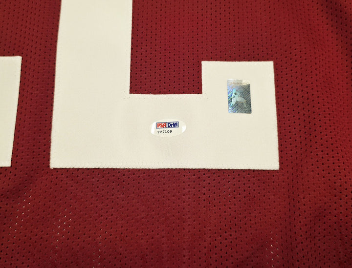 Alabama Crimson Tide Mark Ingram Signed Red Jersey PSA/DNA