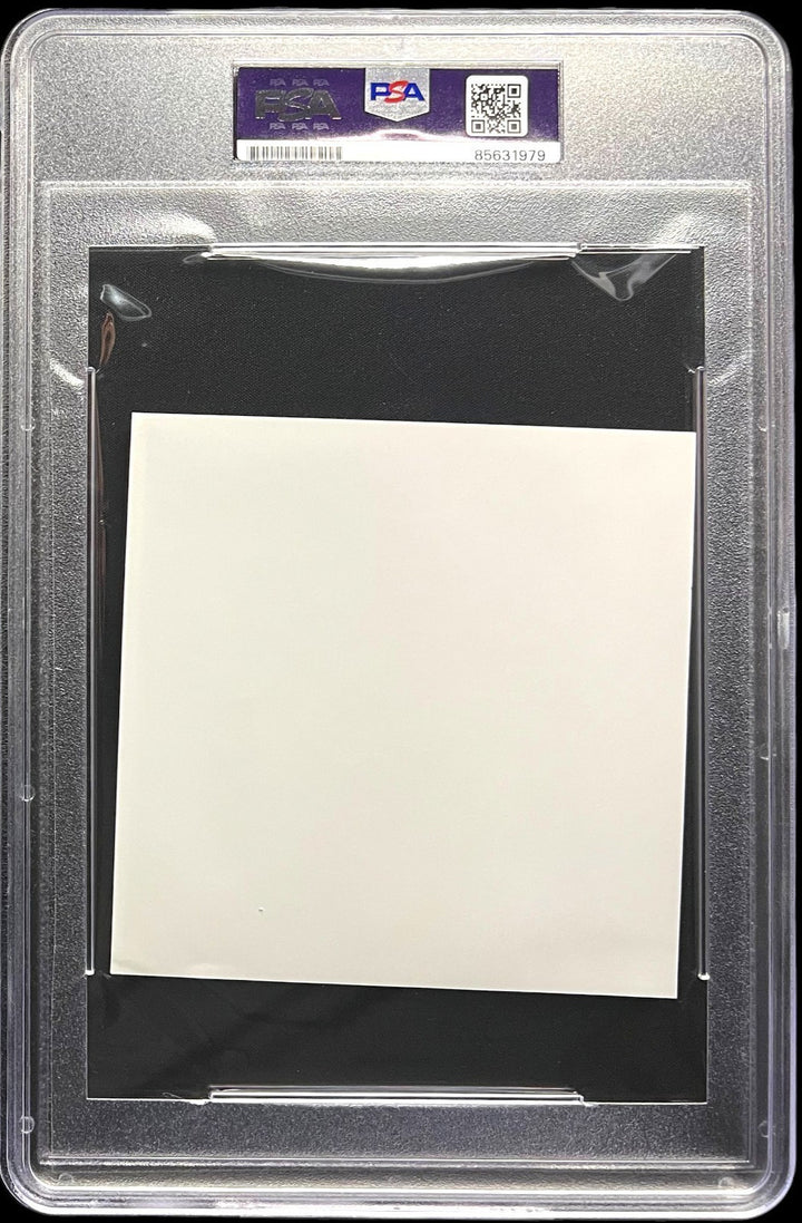 TAYLOR SWIFT SIGNED TORTURED POETS DEPARTMENT CD COVER ALBUM PSA SLABBED