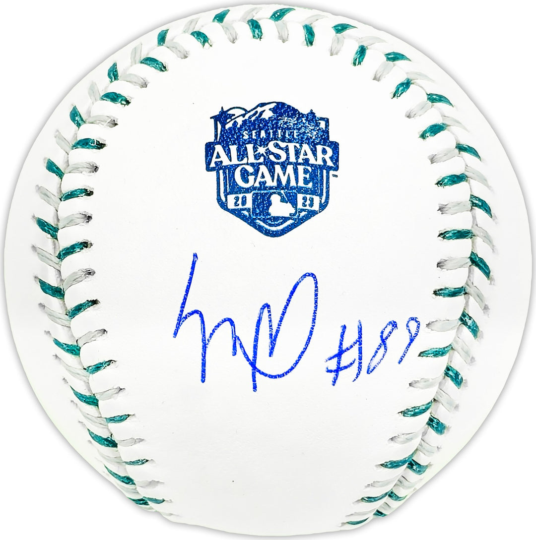 Luis Robert Jr. Signed 2023 ASG Logo MLB Game Baseball Chicago White Sox