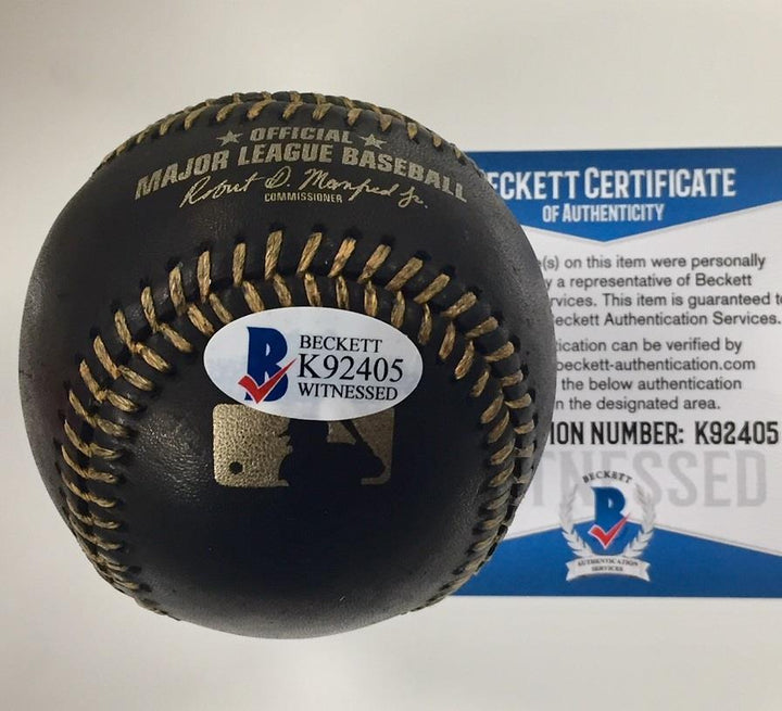 TMNT Teenage Mutant Ninja Turtles KEVIN EASTMAN Signed Baseball + Sketch BAS COA