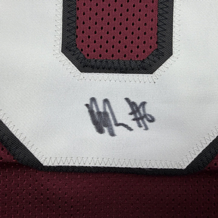 Autographed/Signed Dylan Stewart South Carolina Maroon College Jersey JSA COA
