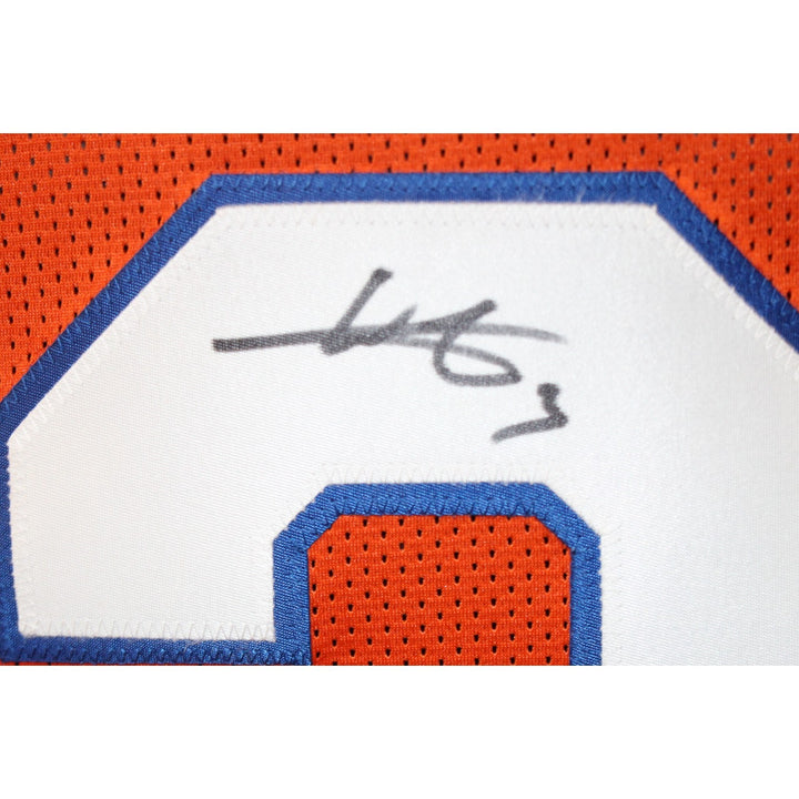 Wil Lutz Autographed Pro Style Sz XL Orange TB Jersey Beckett Witness 55159