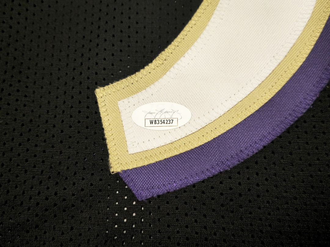 Baltimore Ravens Justin Tucker Autographed Signed Black Jersey JSA