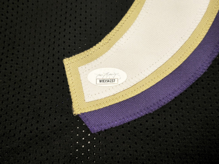 Baltimore Ravens Justin Tucker Autographed Signed Black Jersey JSA