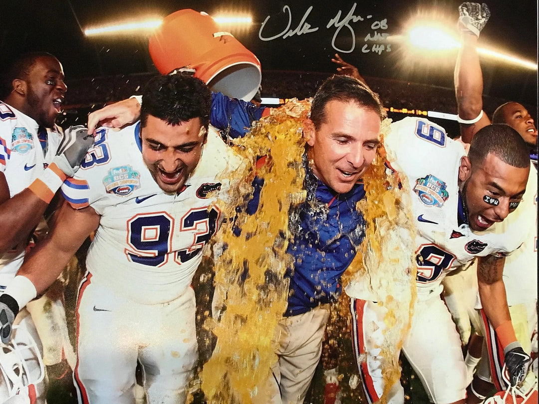 Urban Meyer Autographed 16x20 Football Photo