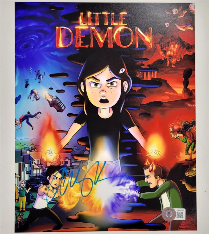 Aubrey Plaza signed 8x10 photo Little Demon autograph (A) ~ Beckett BAS