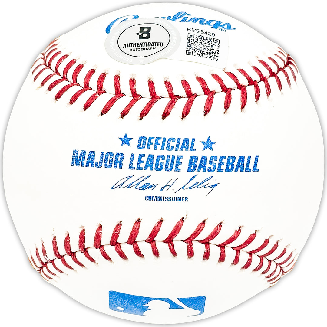 Bill Fischer Autographed MLB Baseball White Sox, Tigers Beckett QR #BM25429