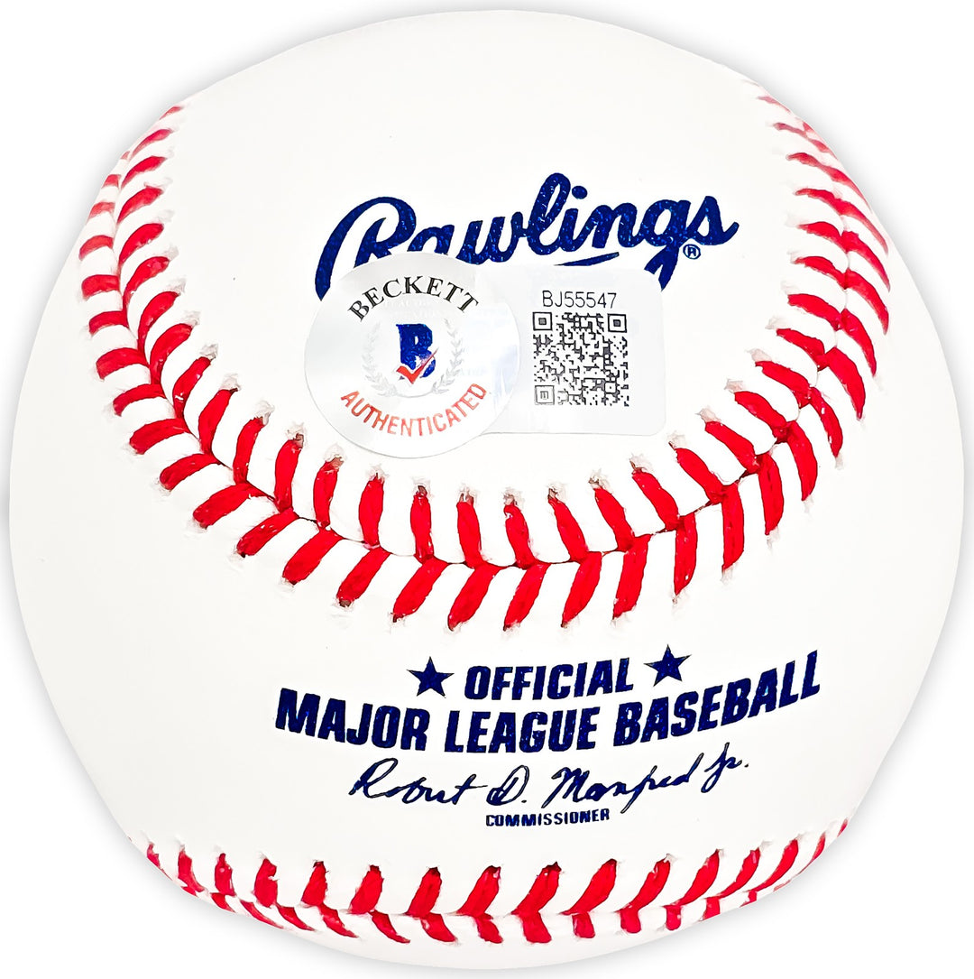 Oneil Cruz Signed MLB Baseball Pittsburgh Pirates Beckett