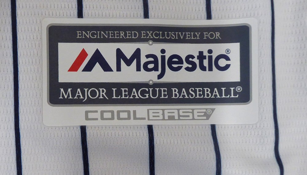 New York Yankees Gleyber Torres Signed White Majestic Cool Base Jersey Size XL