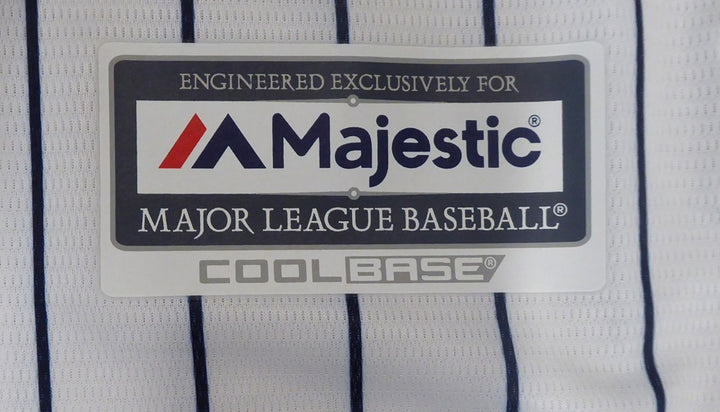 New York Yankees Gleyber Torres Signed White Majestic Cool Base Jersey Size XL