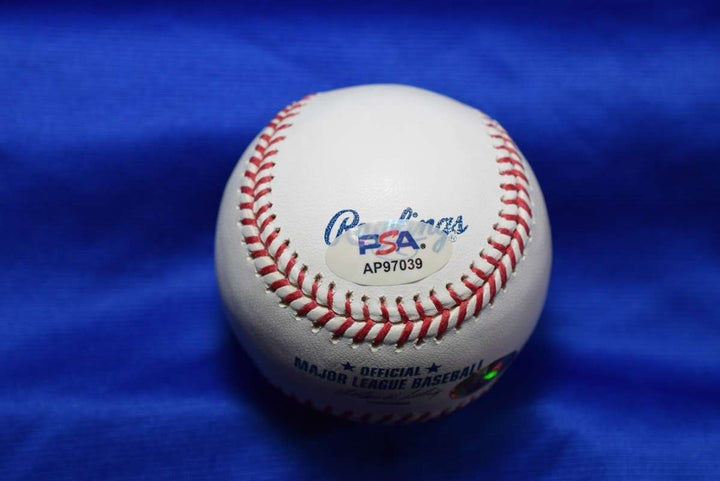 Gary Nolan PSA DNA Autograph Major League OML Signed Baseball Reds