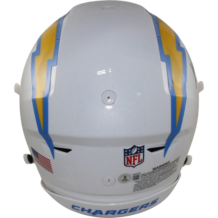 Keenan Allen Autographed Los Angeles Chargers SpeedFlex Helmet Beckett WIT 54965