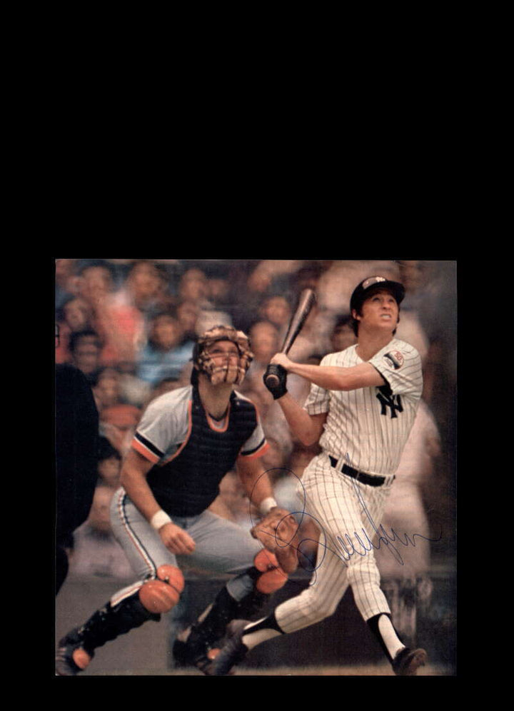 Bobby Murcer JSA Cert Signed 7x7 Photo Autograph Yankees