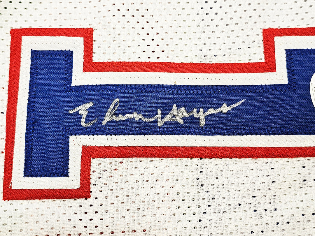 Washington Bullets Elvin Hayes Autographed Signed White Jersey JSA