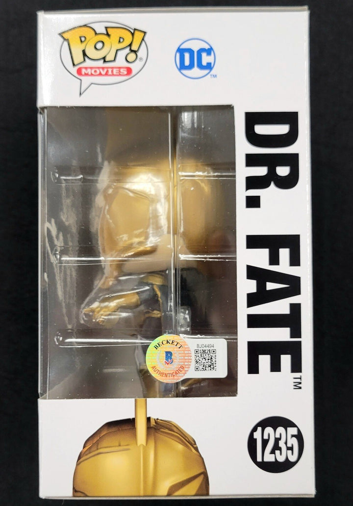 Pierce Brosnan signed Dr. Fate Black Adam Funko Pop! autograph (B) ~ Beckett BAS