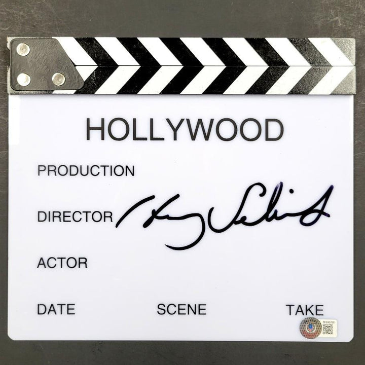 Henry Selick signed Director's Movie Clap Board Clapper (A) ~ Beckett BAS Holo