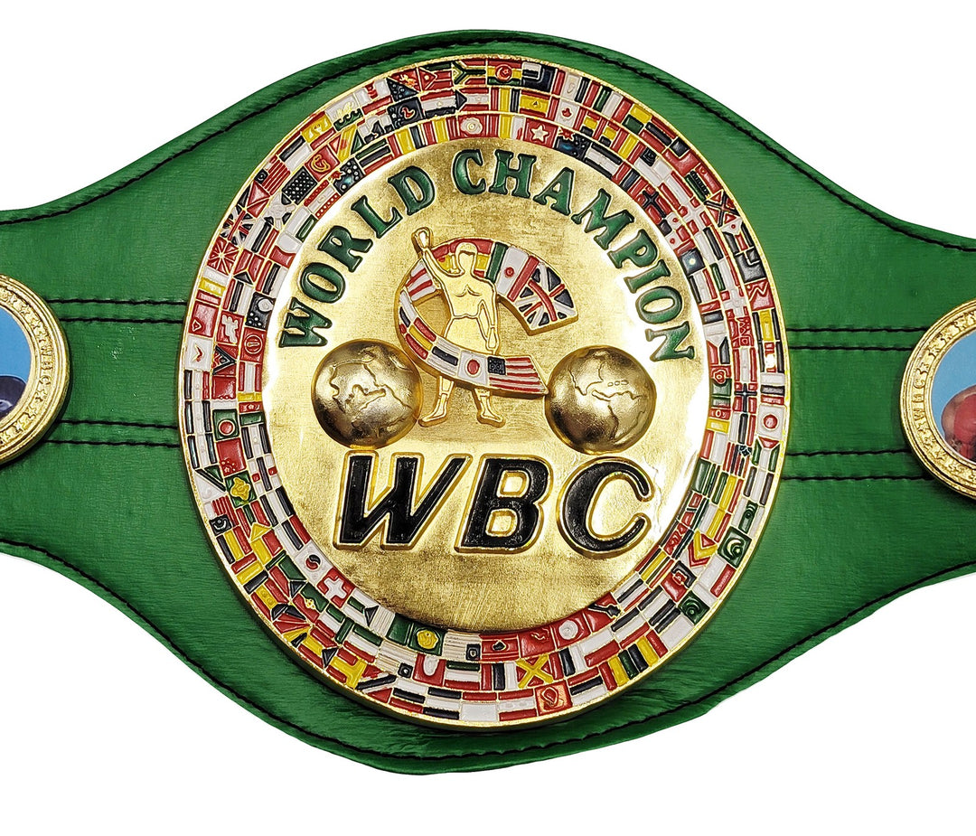 Mike Tyson Autographed Signed Green WBC World Championship Belt Beckett Wit