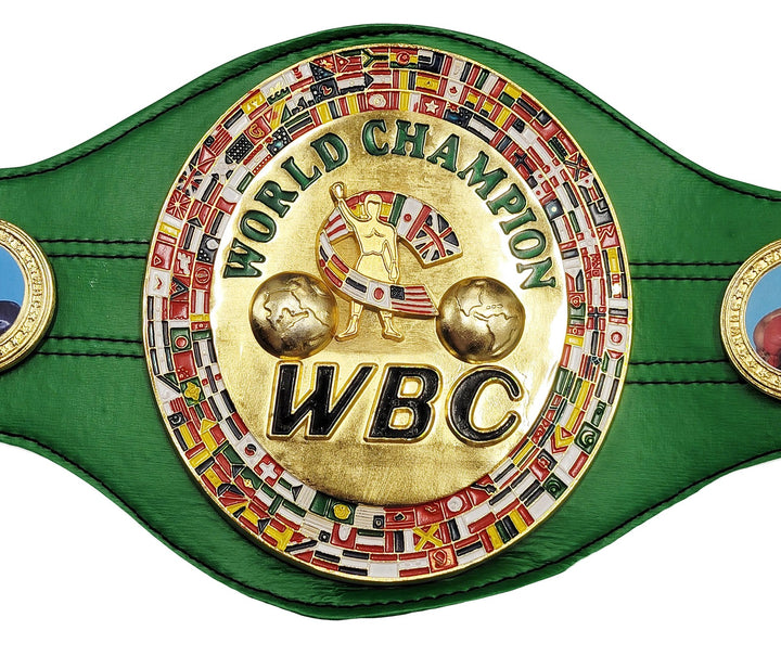 Mike Tyson Autographed Signed Green WBC World Championship Belt Beckett Wit