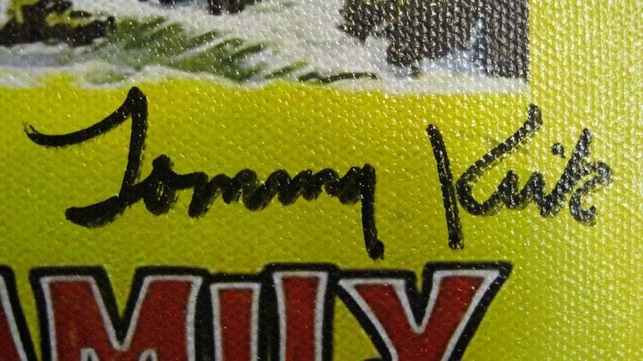 Tommy Kirk Signed "Ernst" Swiss Family Robinson 12x18 Canvas Photo PSA DNA COA