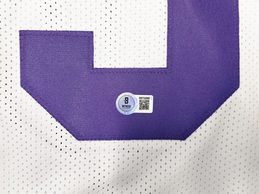 LSU Tigers Odell Beckham Jr. Signed White Jersey Beckett Wit
