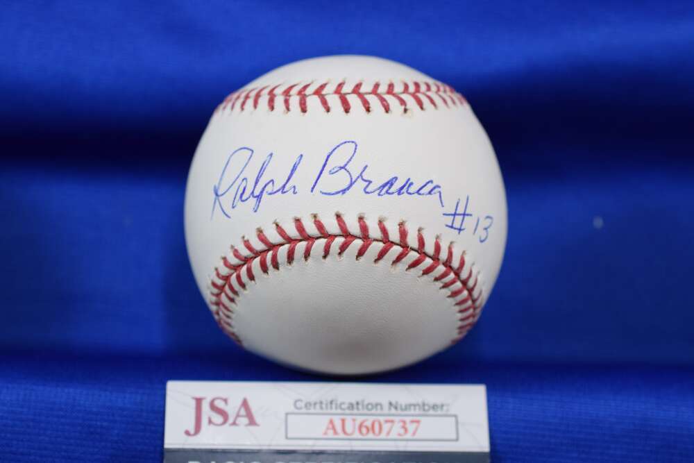 Ralph Branca JSA COA Autograph Major League Signed Baseball