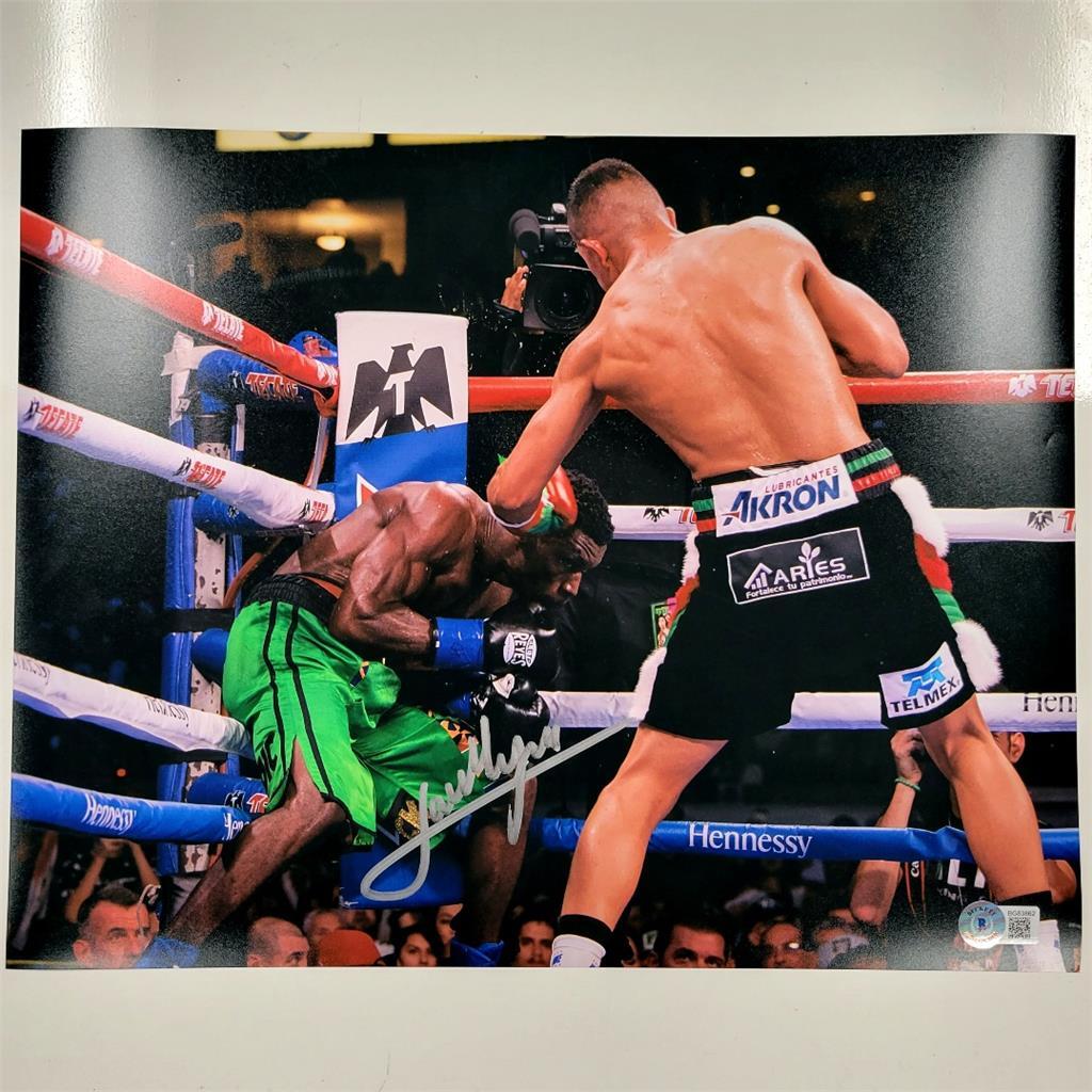 Jaime Munguia signed 11x14 photo boxing autograph ~ Beckett BAS Holo