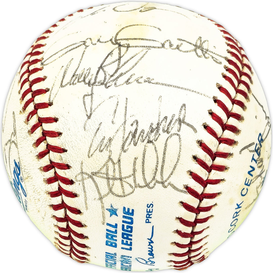 1984 Twins Team Signed Signed AL Baseball 22 Sigs Kirby Puckett Beckett #AD78203