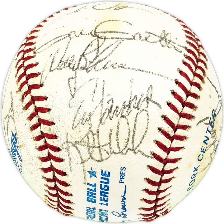 1984 Twins Team Signed Signed AL Baseball 22 Sigs Kirby Puckett Beckett #AD78203