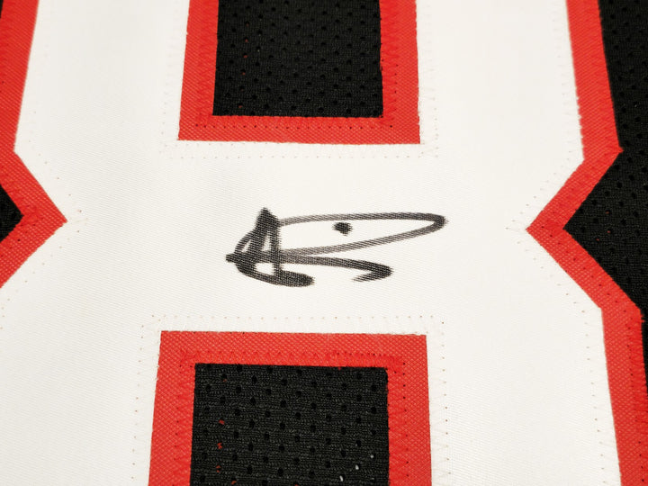 Atlanta Falcons Andre Rison Autographed Signed Black Jersey "84 TD" JSA