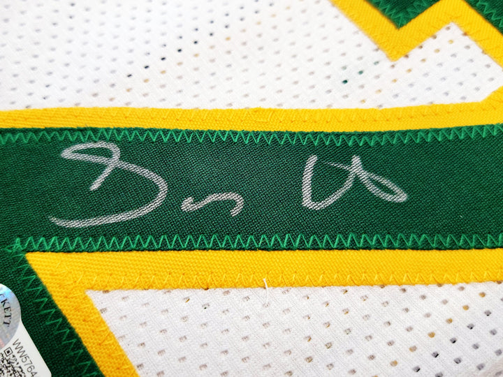 Seattle Supersonics Gary Payton Signed White Jersey Beckett