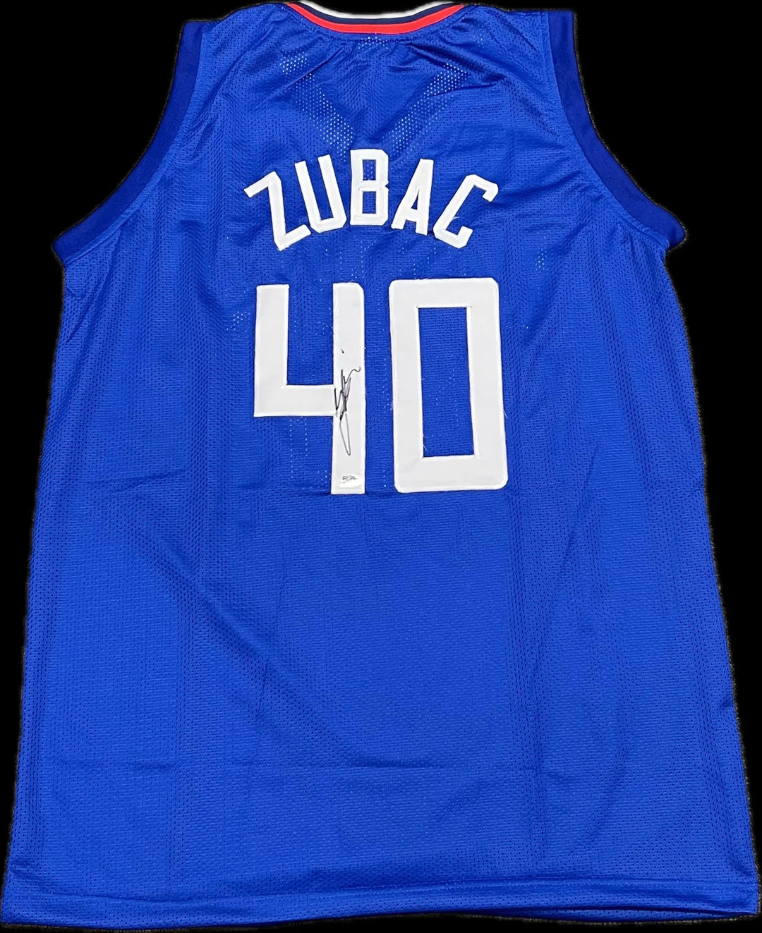 Ivica Zubac Signed Los Angeles Clippers Jersey PSA
