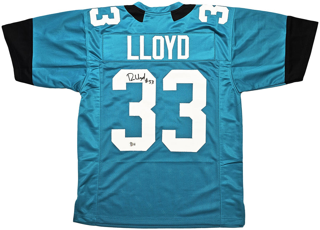 Jacksonville Jaguars Devin Lloyd Signed Teal Jersey Beckett Witness