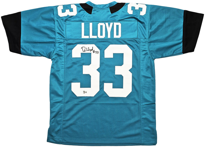 Jacksonville Jaguars Devin Lloyd Signed Teal Jersey Beckett Witness