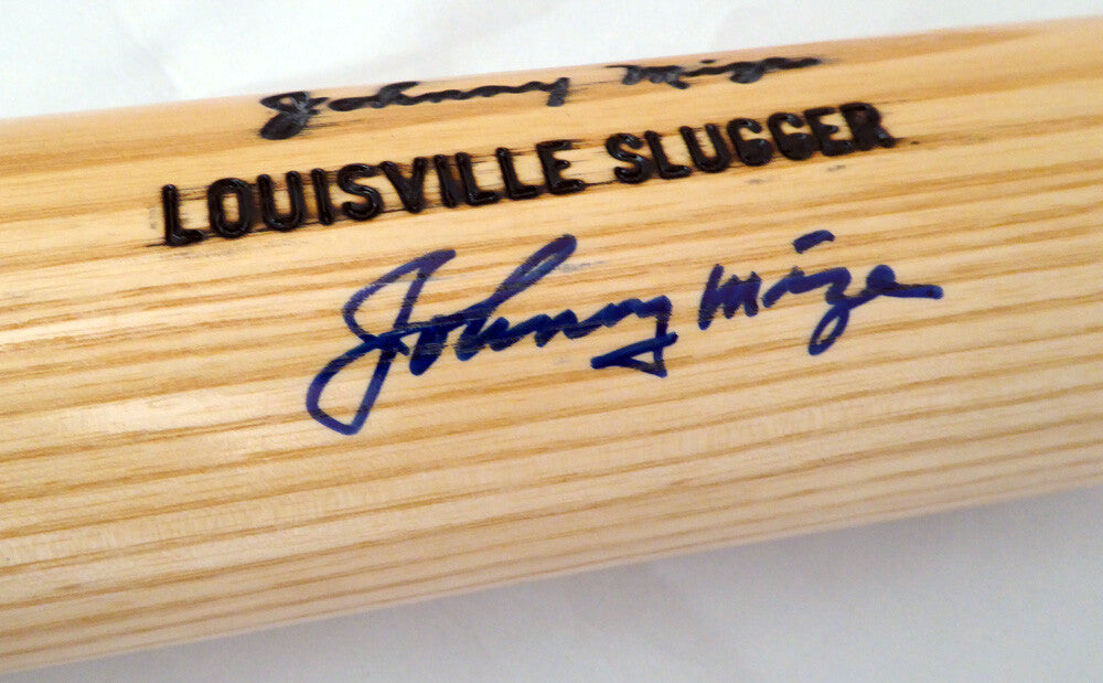 Johnny Mize Signed L Slugger Bat Yankees, St. Louis Cardinals JSA #P20569
