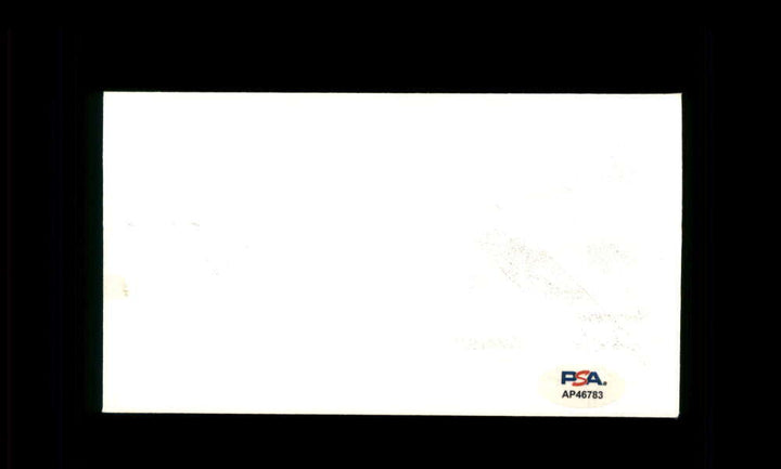 Charles O Finley PSA DNA Signed 1982 First Day Cover Cache FDC Autograph
