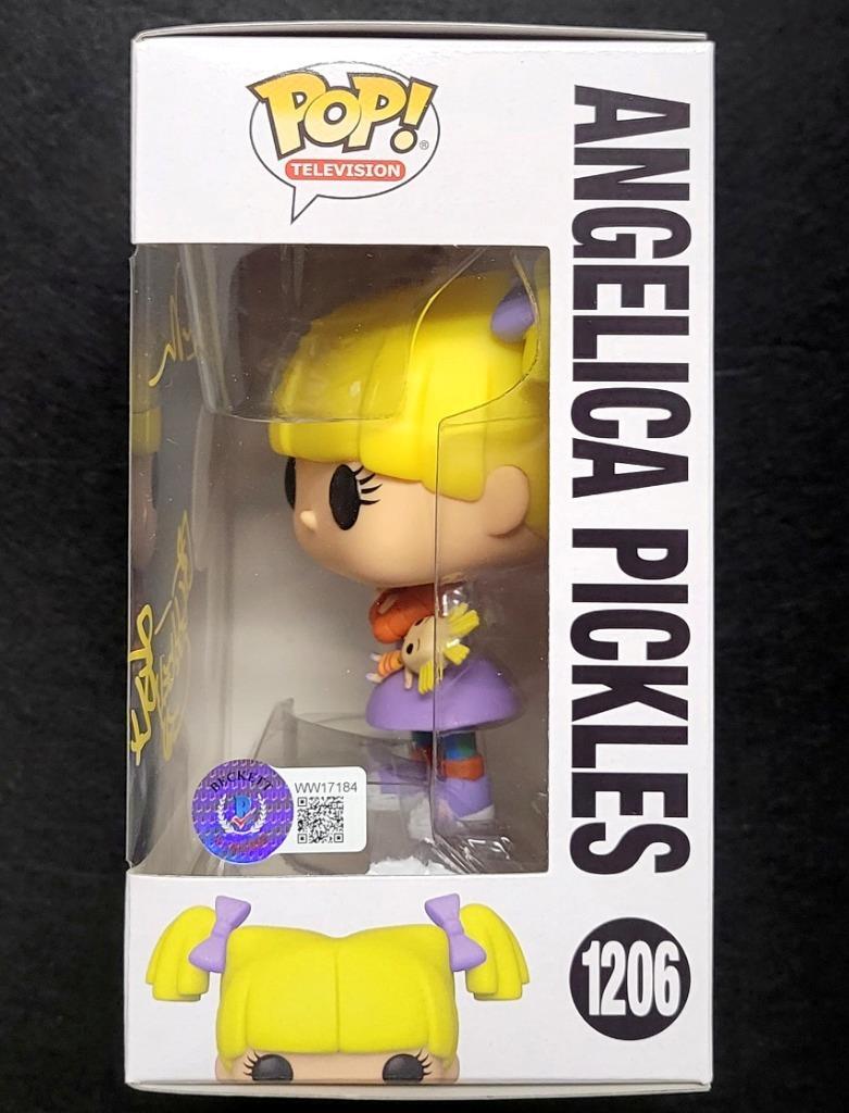 Larissa Marantz signed Sketch Rugrats Angelica Pickles Funko Pop ~ BAS Witness