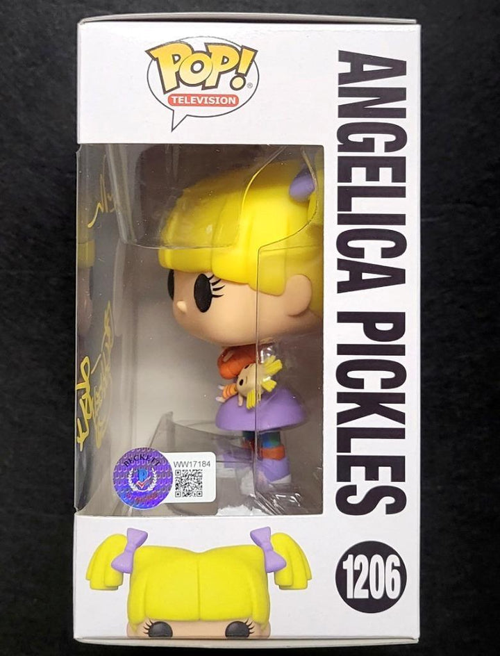 Larissa Marantz signed Sketch Rugrats Angelica Pickles Funko Pop ~ BAS Witness