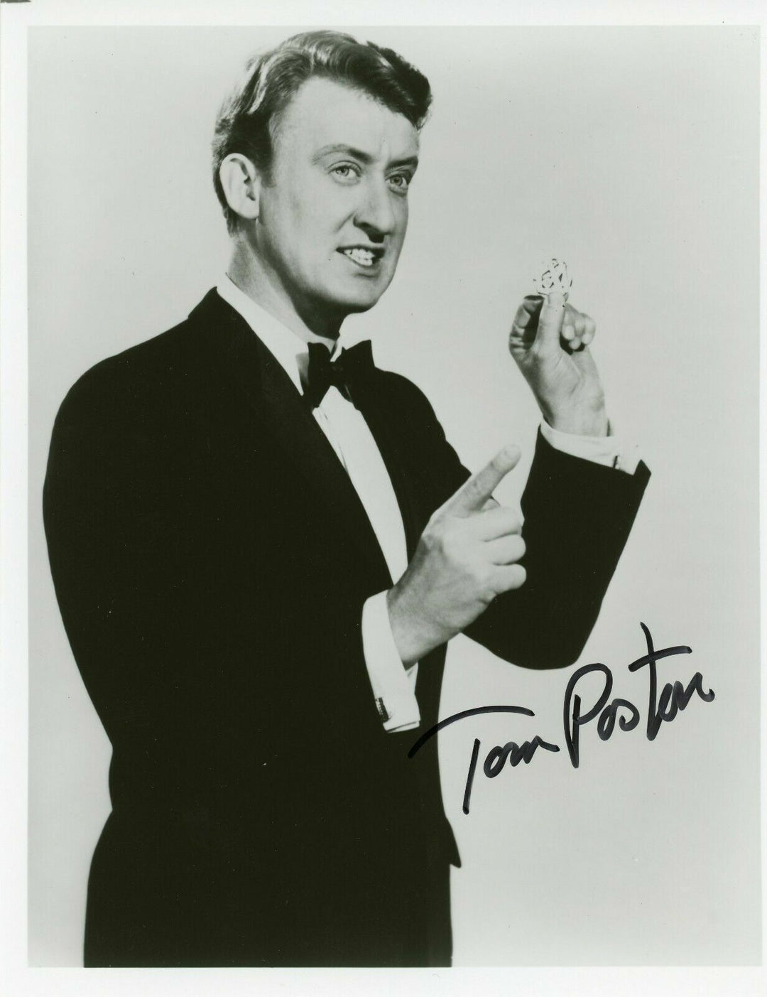 Tom Poston Signed 8x10 JSA COA Autograph Photo Bob Newhart