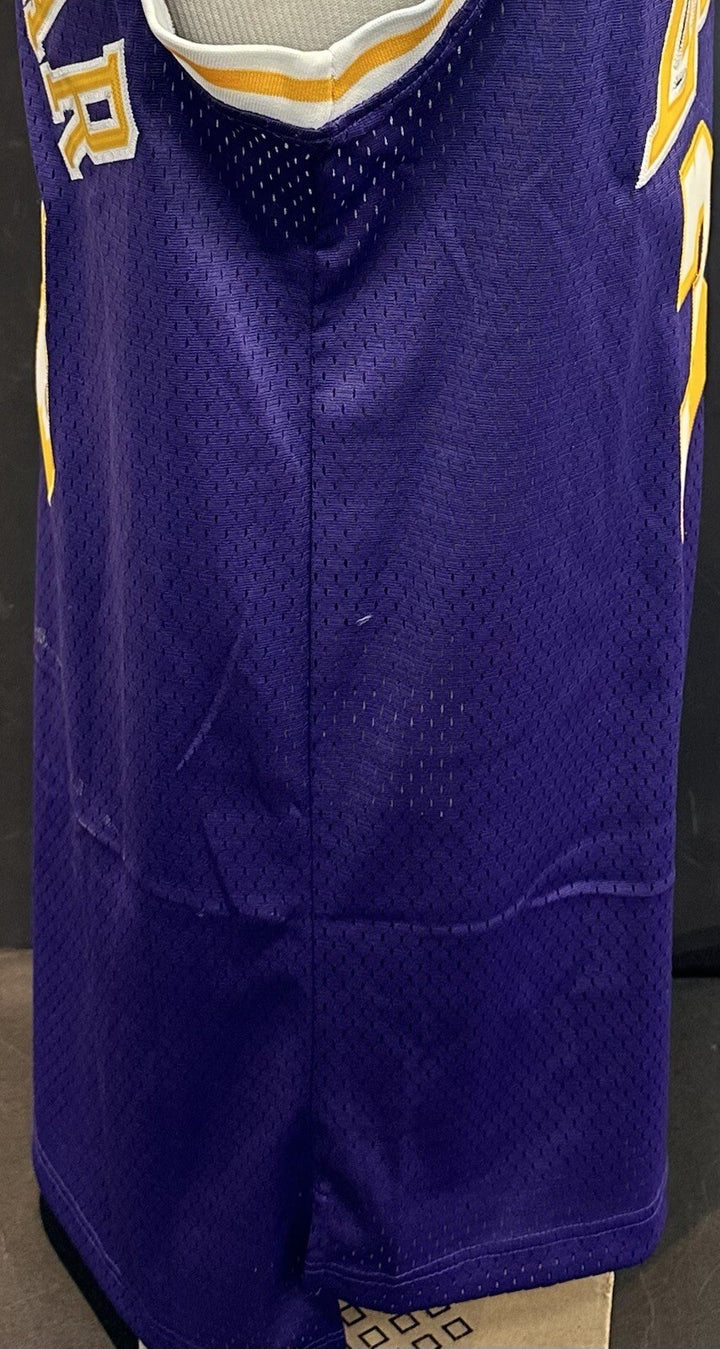 Kareem Abdul Jabbar Signed 1979-80 Adidas LA Lakers Jersey HOF Autograph PSA COA