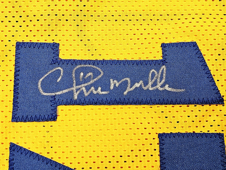 Warriors Chris Mullin, Tim Hardaway & Mitch Richmond Auto Jersey Run TMC Beckett