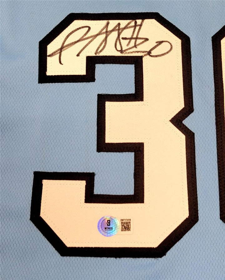 Rasheed Wallace signed UNC North Carolina Tar Heels Jersey autograph BAS Beckett