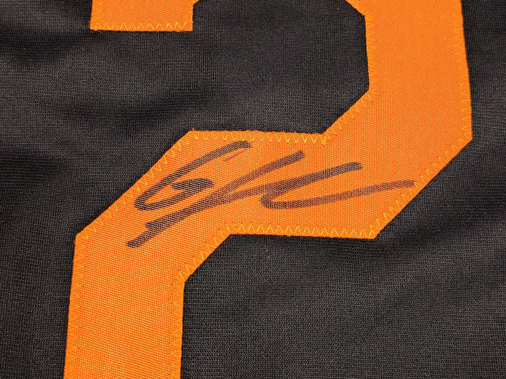 Baltimore Orioles Gunnar Henderson Signed Black Jersey Beckett Witness